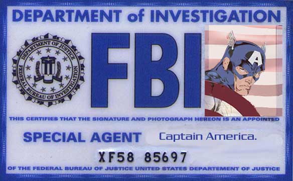 Fbi Agent Card